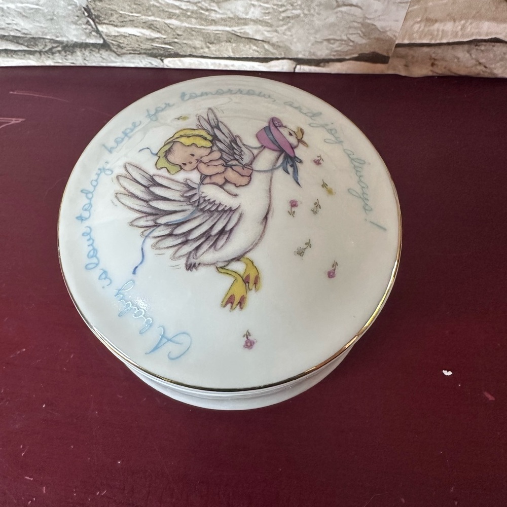 Decorative Goose Trinket Box